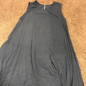 Mittoshop blue-green tank top dress